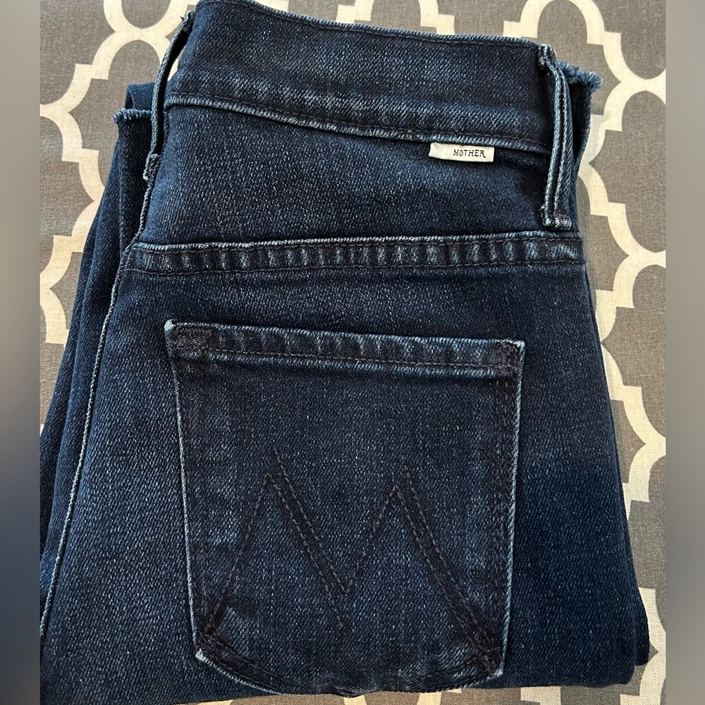 Mother Insider Crop Step Fray Jeans
